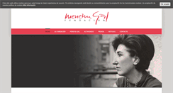 Desktop Screenshot of fundacionmenchugal.com